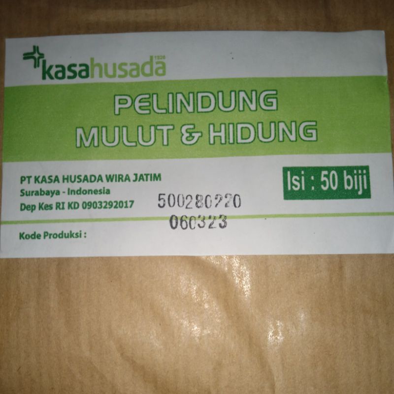 masker kasa husada