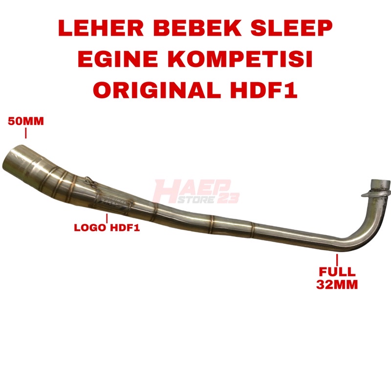 HEADER LEHER LEHERAN BEBEK SLEEP ENGINE KOMPETISI ORIGINAL HDF1