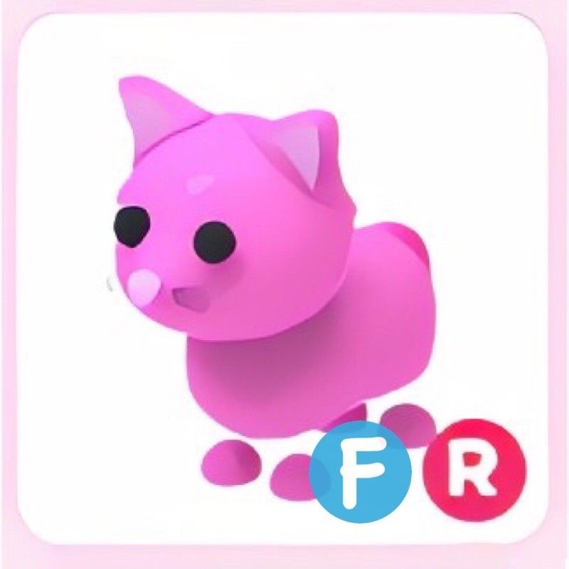 Jual Pink Cat Pet Adopt Me Roblox Normal/R/Fr Indonesia|Shopee Indonesia