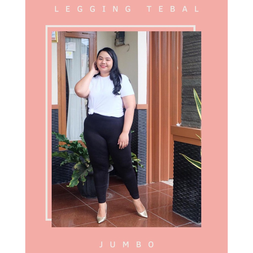 Legging Super Jumbo Import Highwaist Impor 999