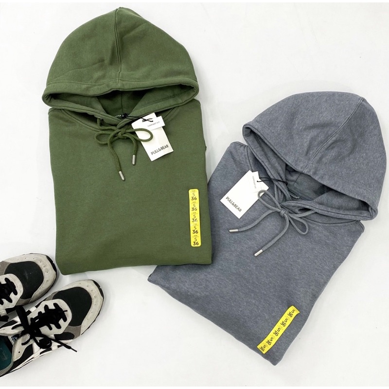 [RARE] PB Basic Pocket Pullover Hoodie (2 Colours) Brandeddtermurah