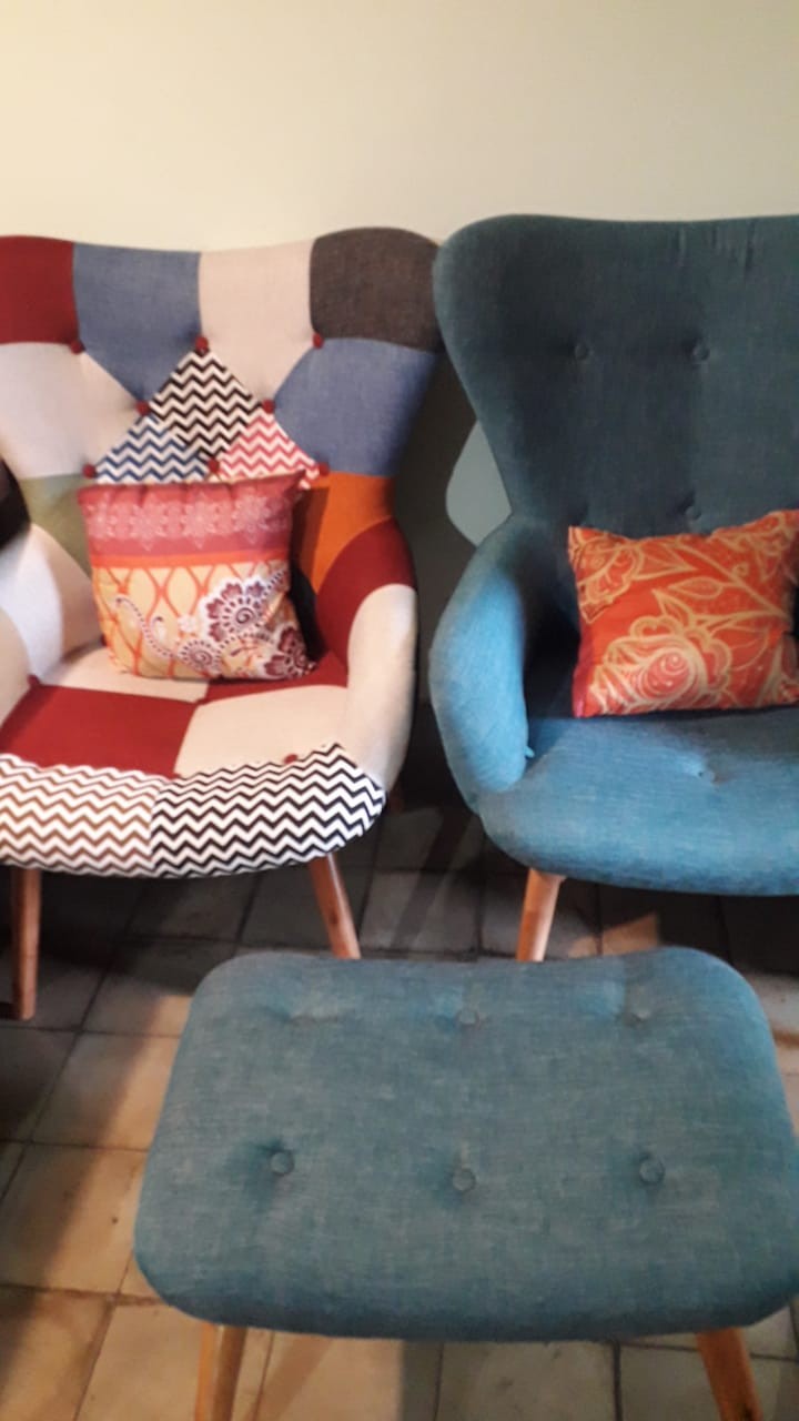 Termurah Sofa Retro Patchwork Warna Warni Jati Sofa Uya Kuya