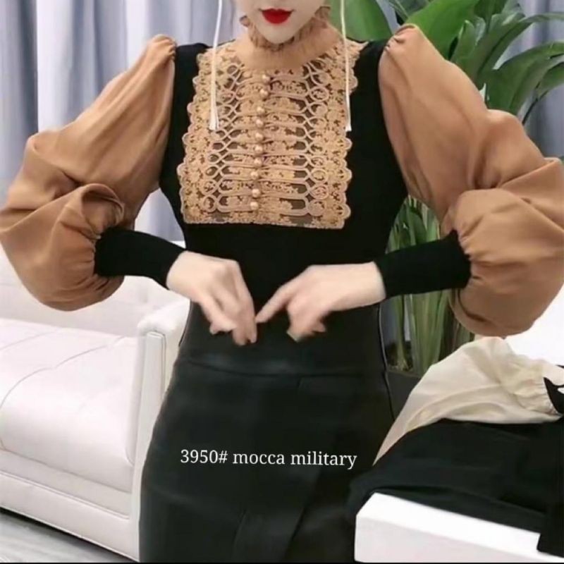 MOCCA MILITARY BLOUSE 3950 SC IMPORT