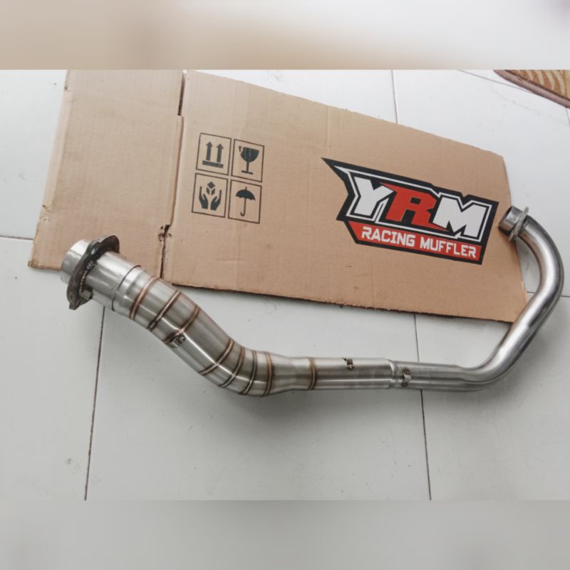 LEHER PIPA KNALPOT PNP SATRIA FU PNP SILINCER SATRIA FU