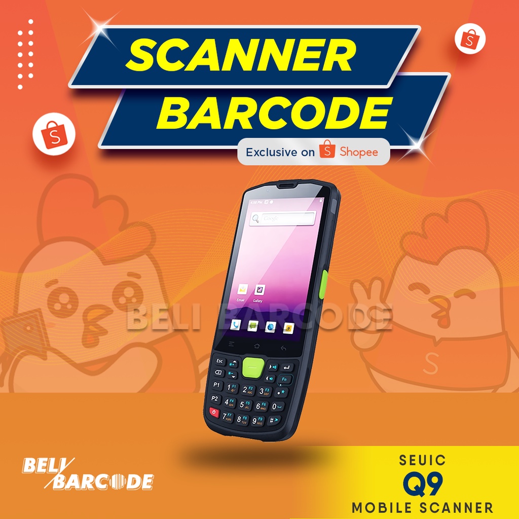 SCANNER MOBILE  BARCODE SEUIC Q9