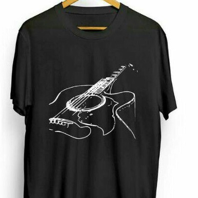 Baju kaos Gitar/ Gitaris