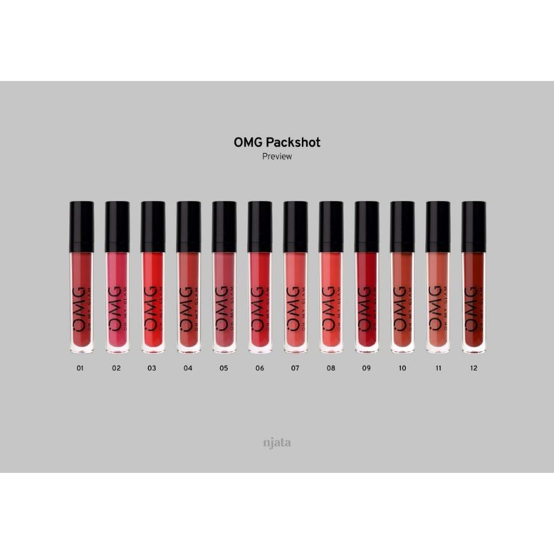 OMG oh my glam matte kiss lip cream | lip cream OMG punch | lip cream OMG no 5 | lipstick OMG