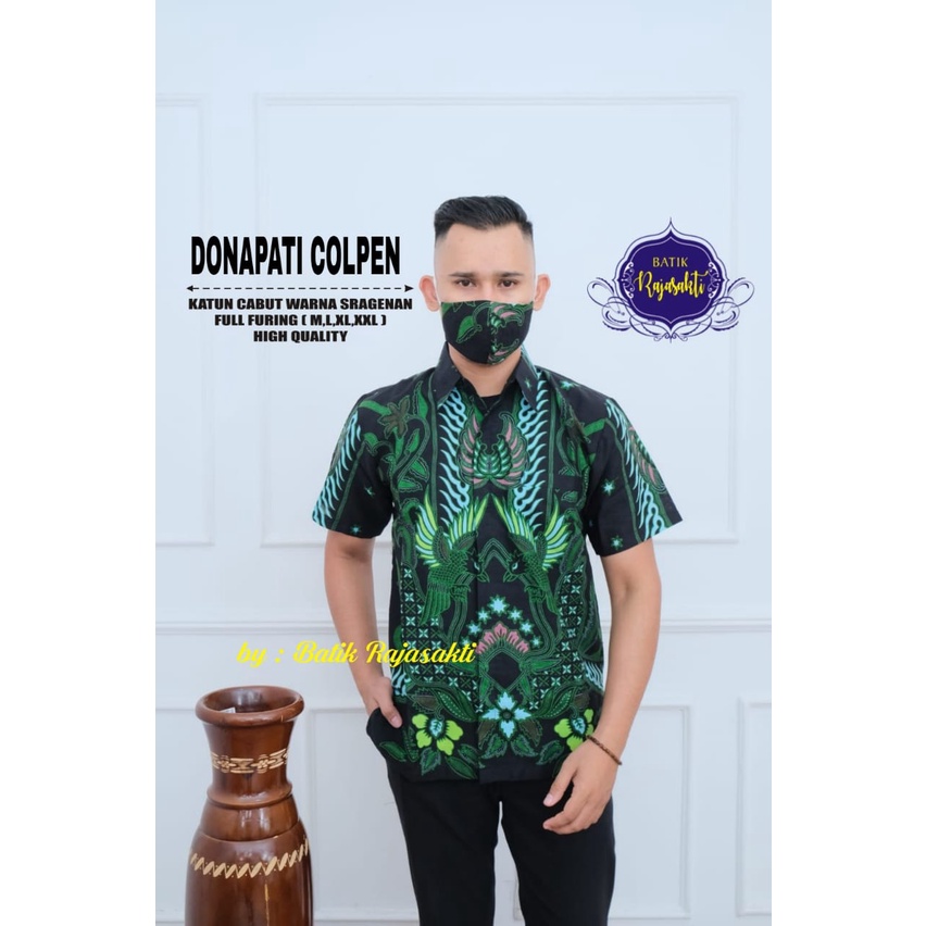 DONAPATI COLET RAJASAKTI KEMEJA BATIK PRIA SOLO LENGAN PENDEK LAPIS FURING PREMIUM SUKET SEGORO  BABON ANGKREM  DEWAWANGSA NAVY PARANG TRUNTUM PERWIRA BIRU PEKSI NAVY SELING  KAMANDANU BLUE JAYANEGARA MAHKOTA NIRWANA PERWIRA WISANGGENI WIRYAWAN VIJAY WEDA