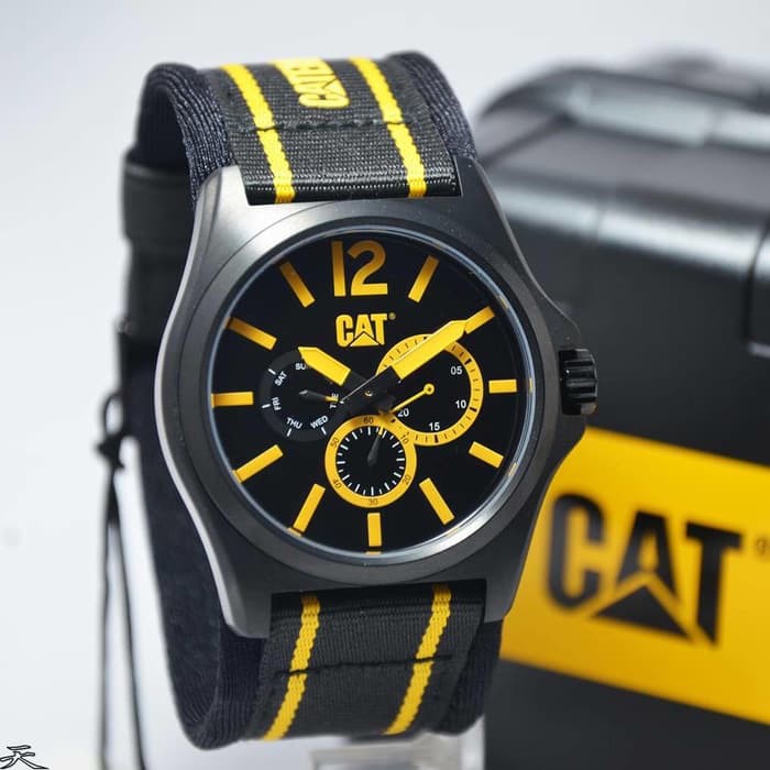 jam tangan / Watch_Id PRIA ORIGINAL CATERPILLAR PK.169.61.137