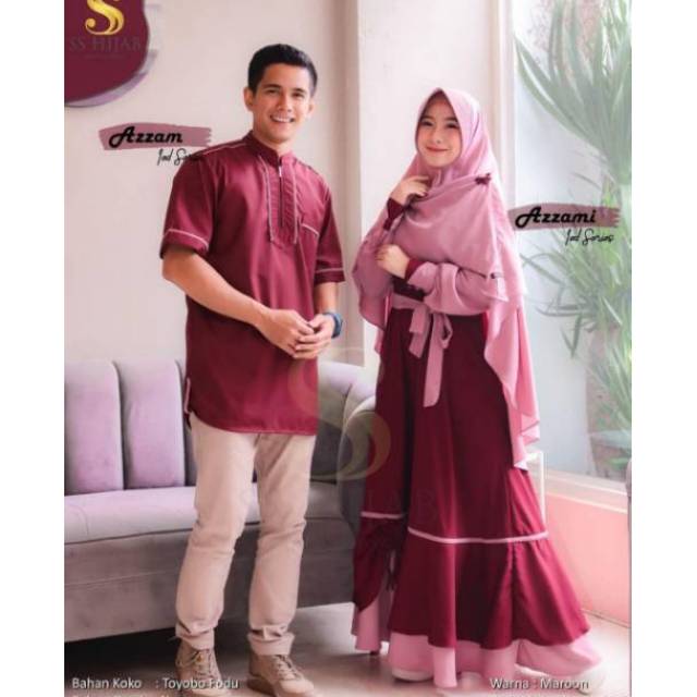 AZZAMI COUPLE MOM & DAD BY SS HIJAB