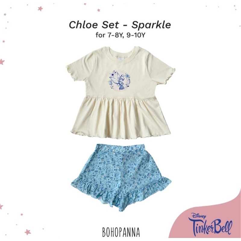 Chloe set disney 7-8, 9-10Y B21