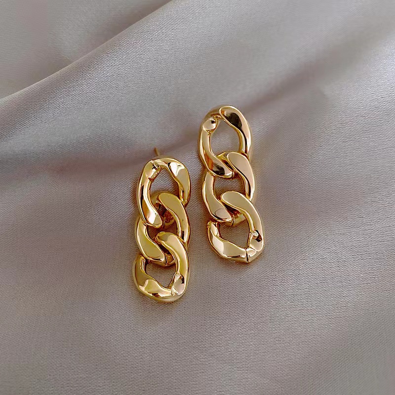 Anting s925 sterling silver hypoallergenic Gaya Korea Untuk Wanita-Ej596