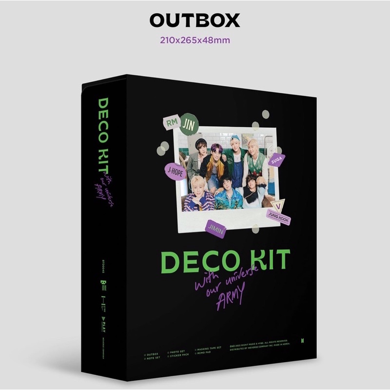 SHARING DECO KIT BTS