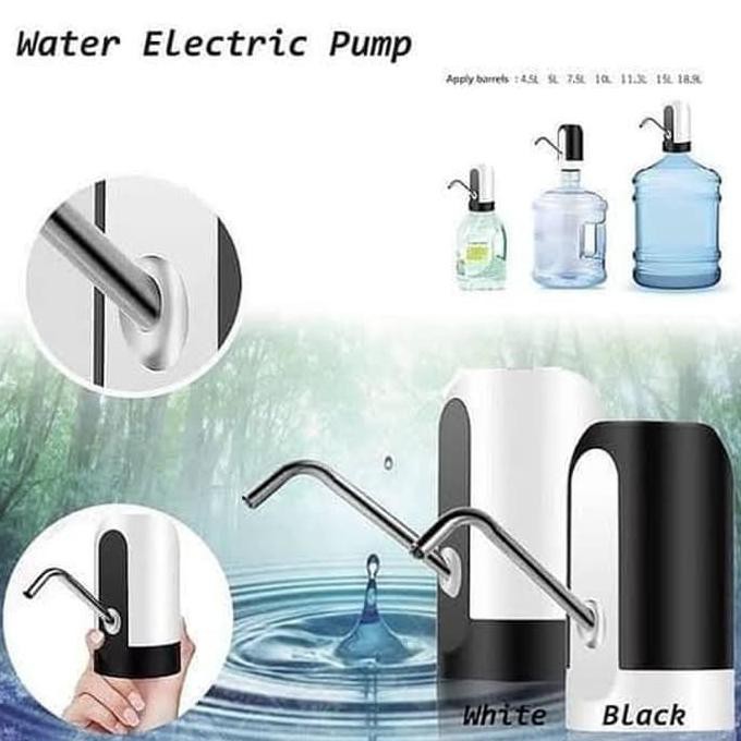 Pompa Kran Galon Elektrik Recharge Dispenser Air Galon Charge Usb Pulaurengas.Com2