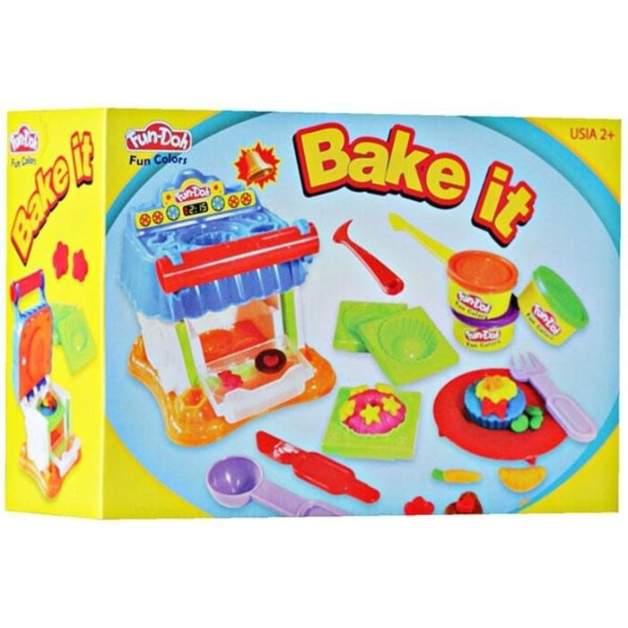 mwn.toys Mainan Lilin Fun-Doh Bake it Oven Kue