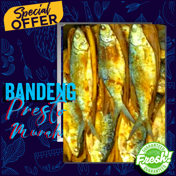 

BANDENG PRESTO KUNING MURAH / BANDENG PINDANG Per PACK 2-3 EKOR