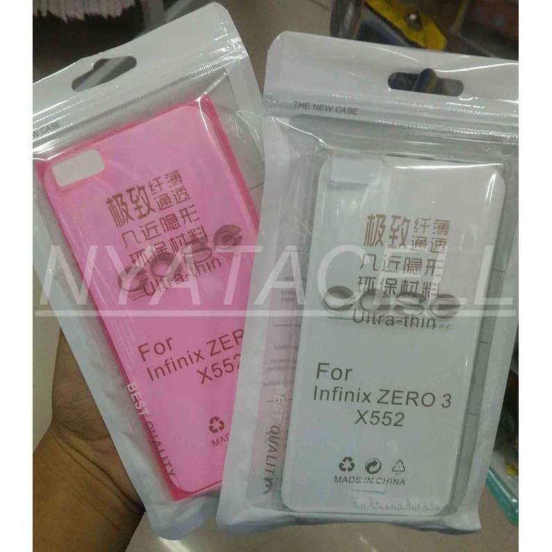 BARU Case Ultrathin Infinix Zero 3 X552  Ultra Thin Fit Softcase Silikon   Ungu
