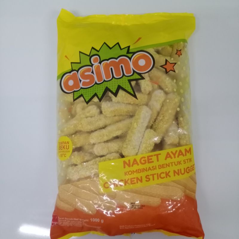 

ASIMO CHICKEN NUGGET STICK KOMBINASI 1000GR