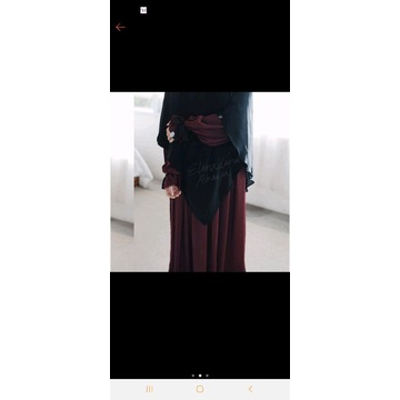 Kamala dress elmadina abaya preloved