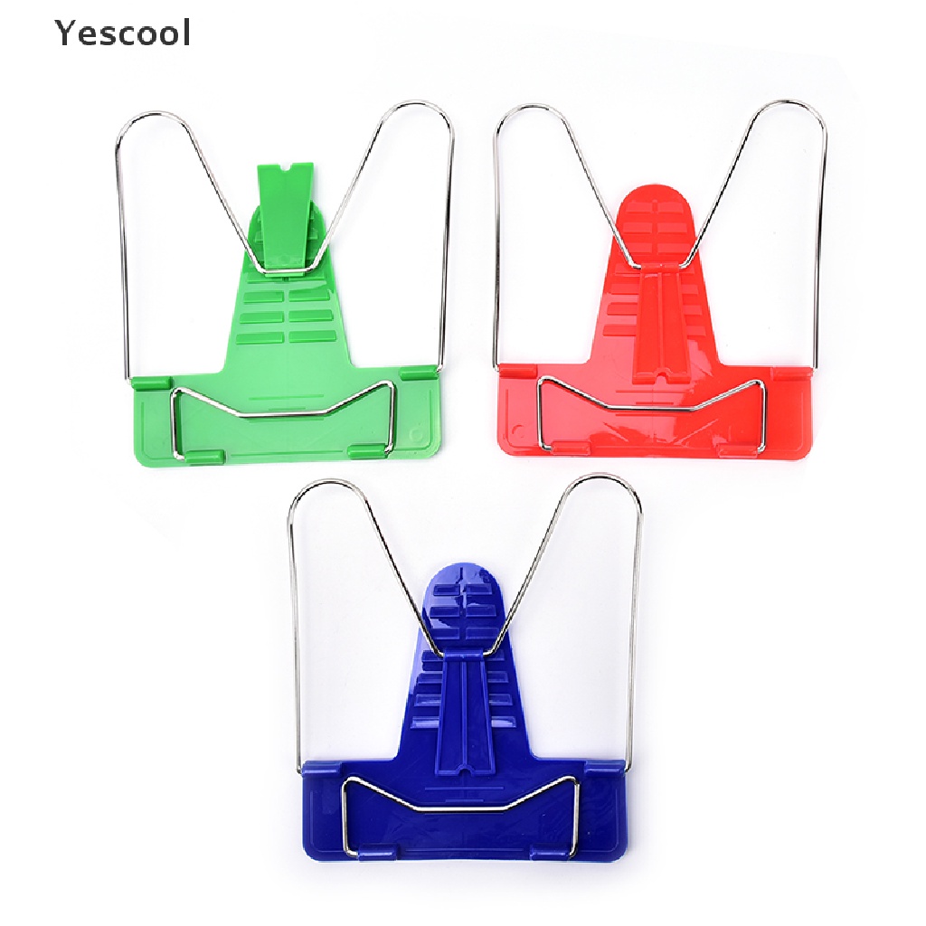 Yescool 1Pc Adjustable Angle Portable Reading Book Stand Text Book Document Holder .