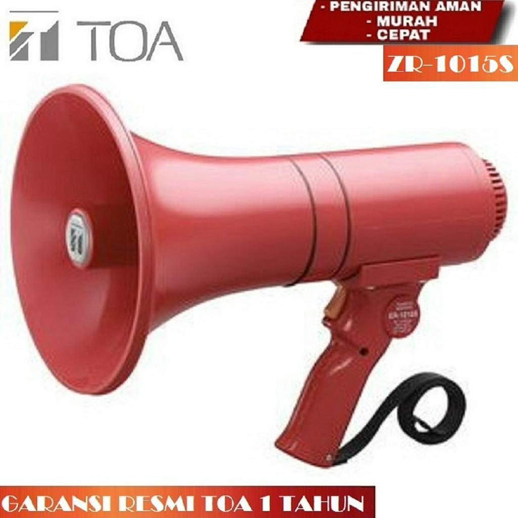 Megaphone TOA ZR 1015 S ( 15 watt, dengan sirine)
