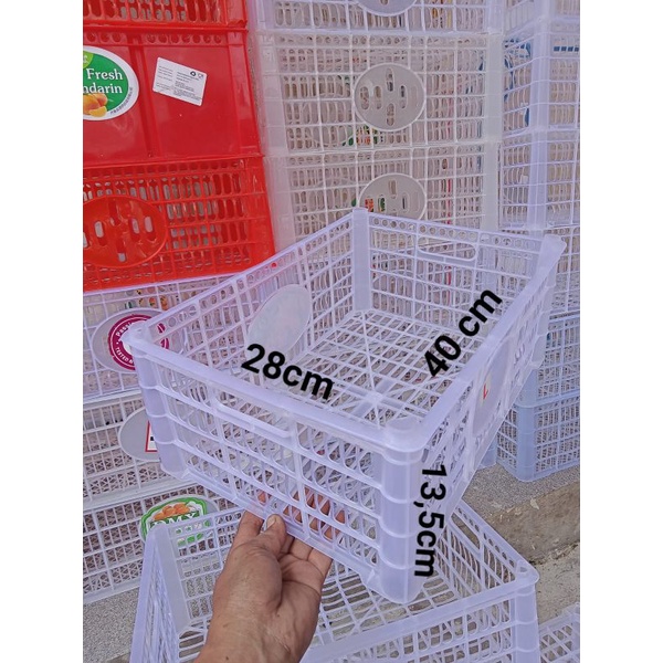 KERANJANG PLASTIK,BEKAS BUAH JERUK