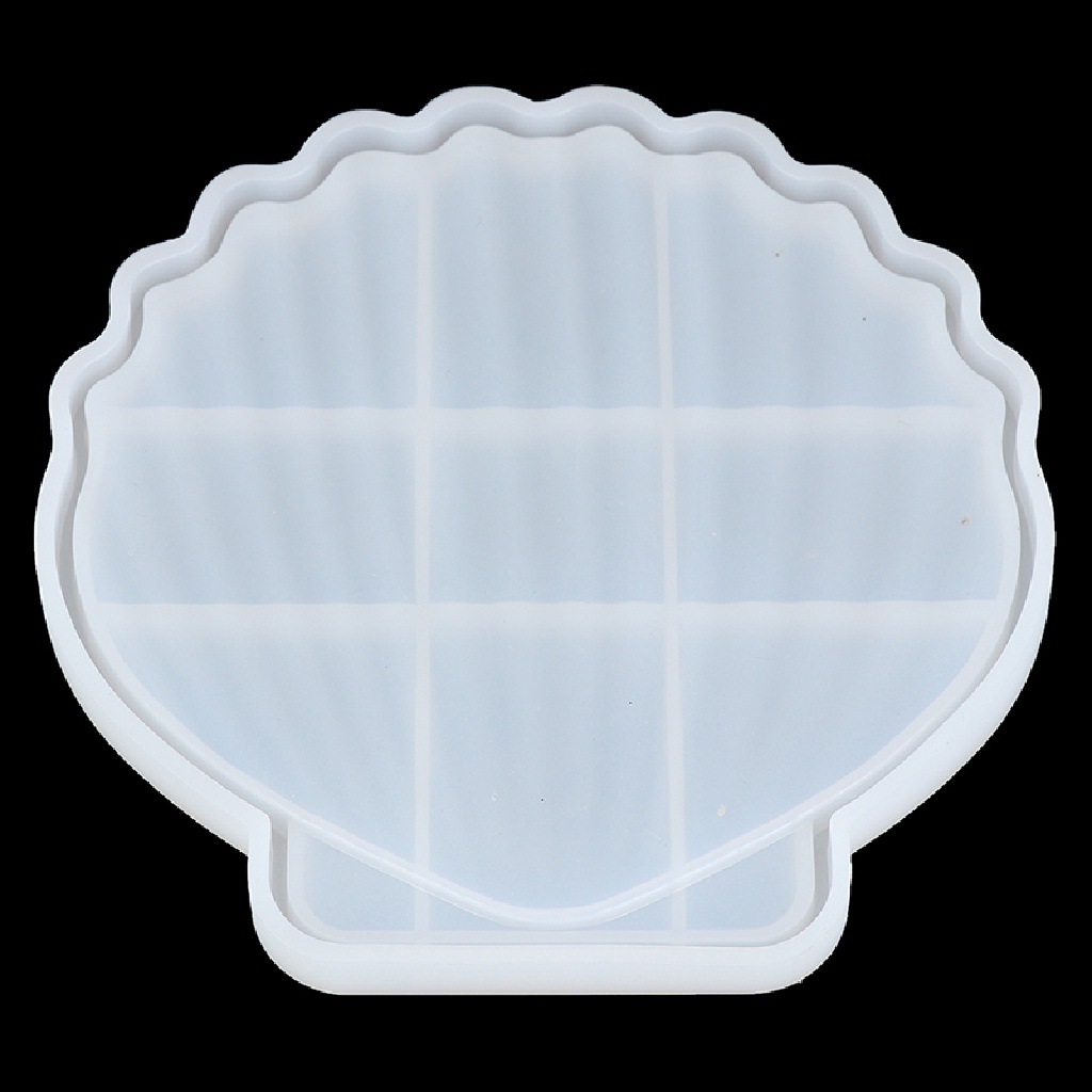 [AdornmentNo1] Shell Conch Tray Epoxy Resin Mold Serving Board Plate Silicone Mould DIY Crafts [new]