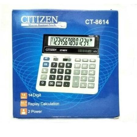 

Model Baru Kalkulator Dagang 14 Digit Citizen CT-8614