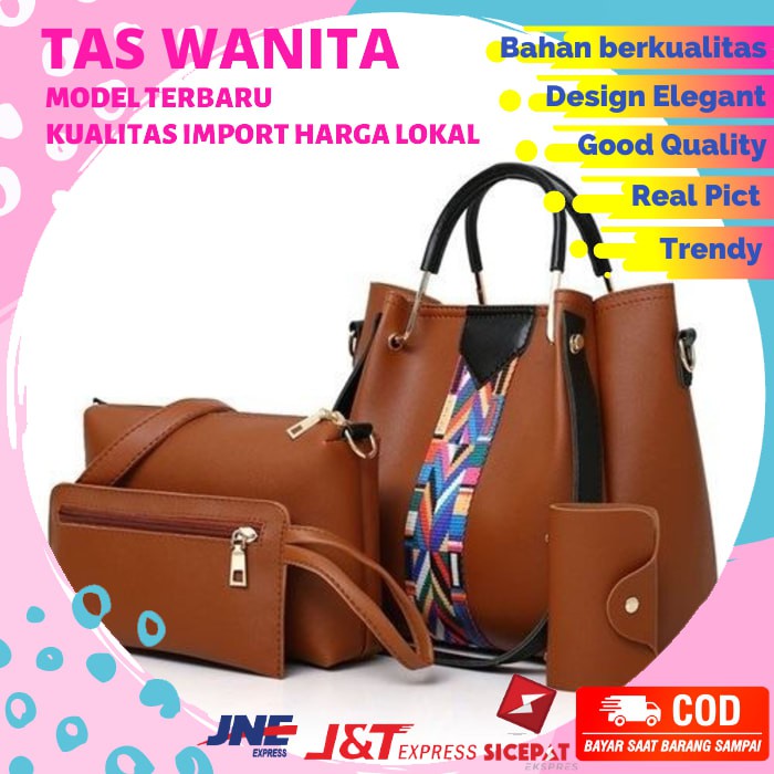 TAS SELEMPANG WANITA GT3108 GG1691 HANDBAG TAS WANITA IMPORT MURAH NB247