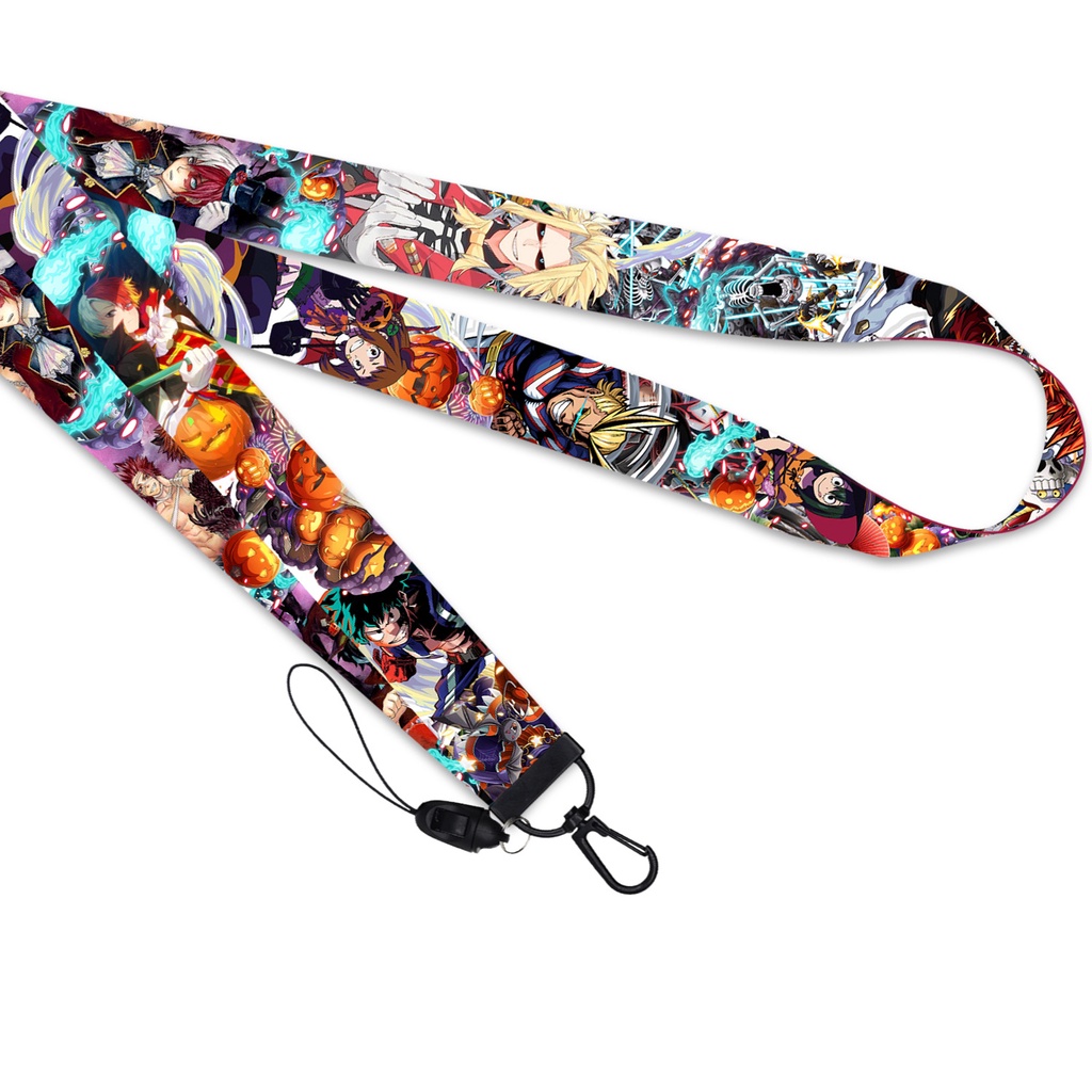 Tali Lanyard Desain My Hero Academia Untuk Halloween