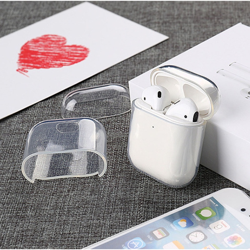 Vivi Casing Soft Case Tpu Transparan Untuk Airpods 1 / 2