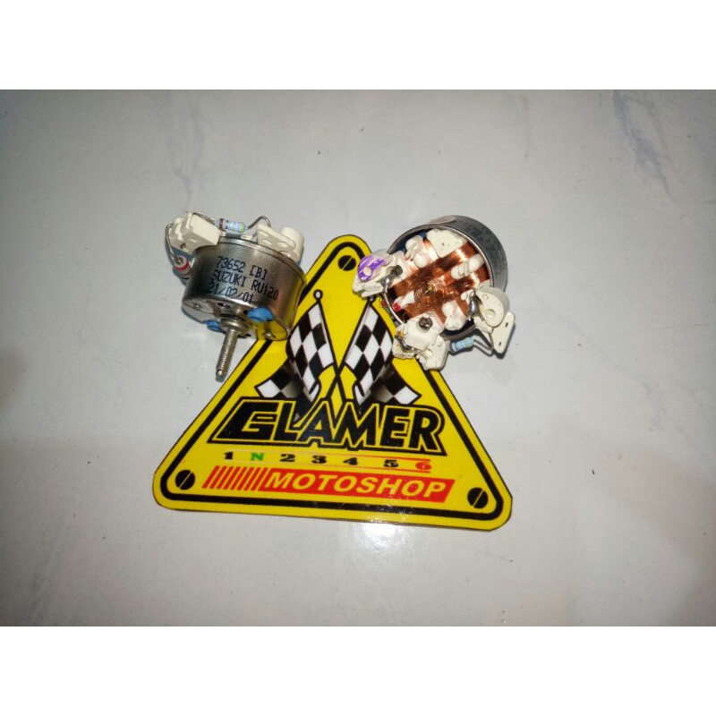 Mesin Bensin suzuki satria 2tak lumba kotak 120r 120s original sgp lostpack