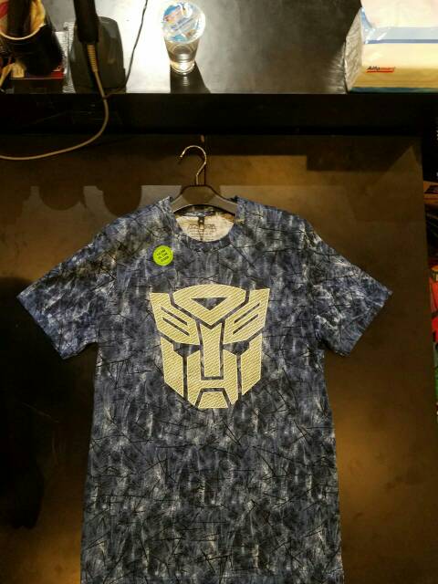 Kaos Superhero Transformers dan kawan kawan