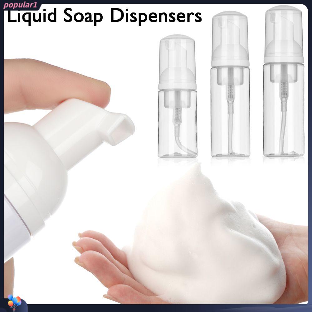 POPULAR New Foaming Bottle Plastic Pump Container Soap Dispenser Shampoo Shower Gel Hand Sanitizer Useful Home Bath Supplies Liquid/Multicolor