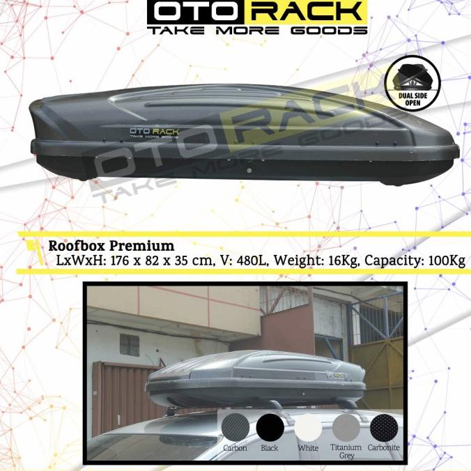 Roof Box / Roofbox Premium 480L Otoproject Otorack