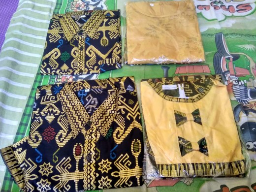 Qnunbatik Batik Family/keluarga Rok N Blus Viona Kidang