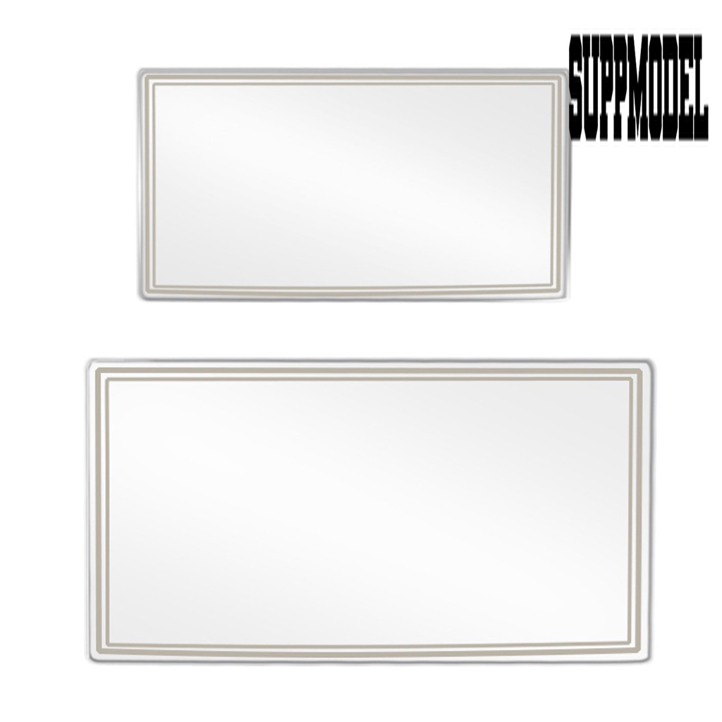 Cermin Makeup Mini Bahan Stainless Steel Untuk Sun Visor Mobil