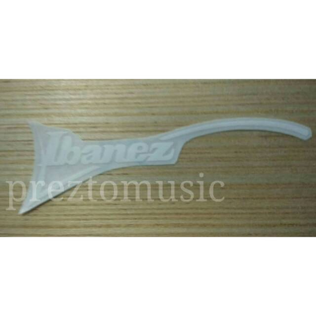 sticker ibanez putih