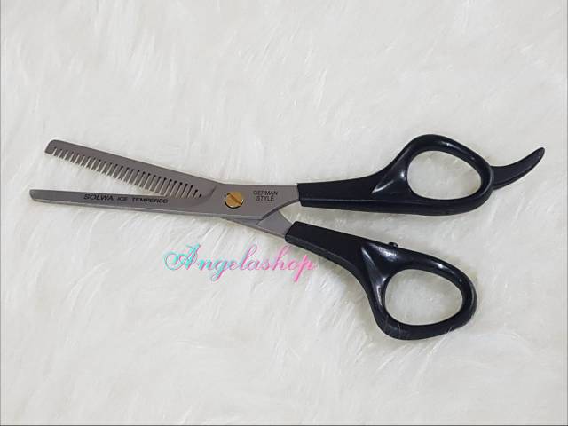 Gunting Penipis Solwa  Gigi 1 Asli Korea Stainless Steel Original