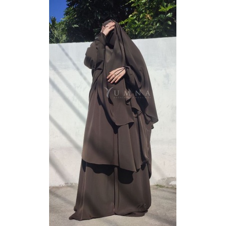 [YUMNA] KHODIJAH SERIES | GAMIS KEKINIAN MATT EKSPOR TIMUR TENGAH MODEL SYARI SET FK TUNIK CADAR