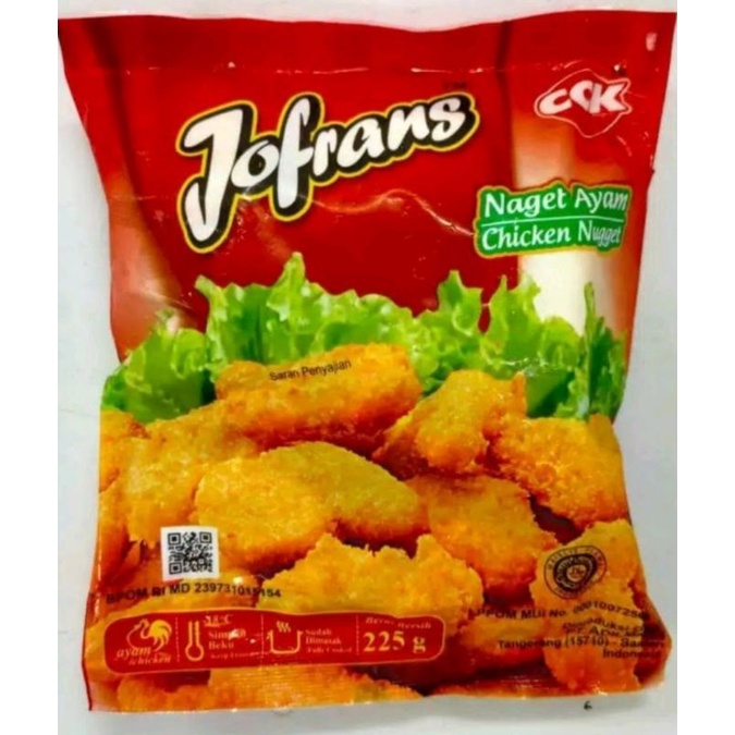 

Jofrans nuget ayam 225g