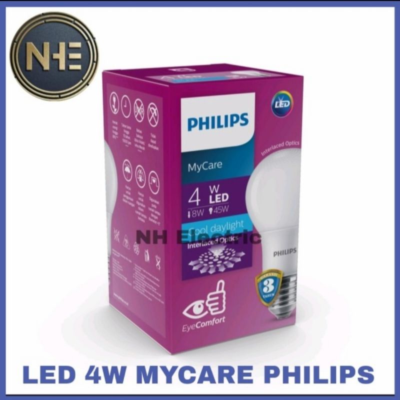 Lampu Led Philips 3W, 4W, 6W, 8W, 10W, 12W, 14,5W Dan 19W