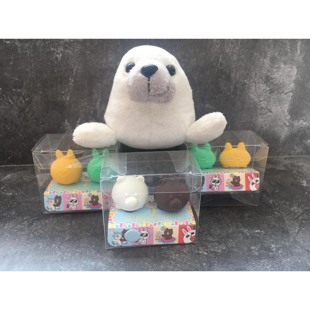 

Penghapus / Stip / Setip / Eraser 3D LINE FRIENDS BROWN CONY
