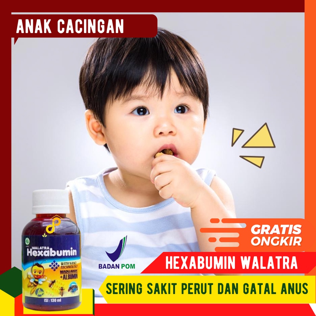 Madu Herbal anak Cacingan, Obat Cacingan untuk anak 2 tahun, Sering sakit perut, susah tidur, Hexabu