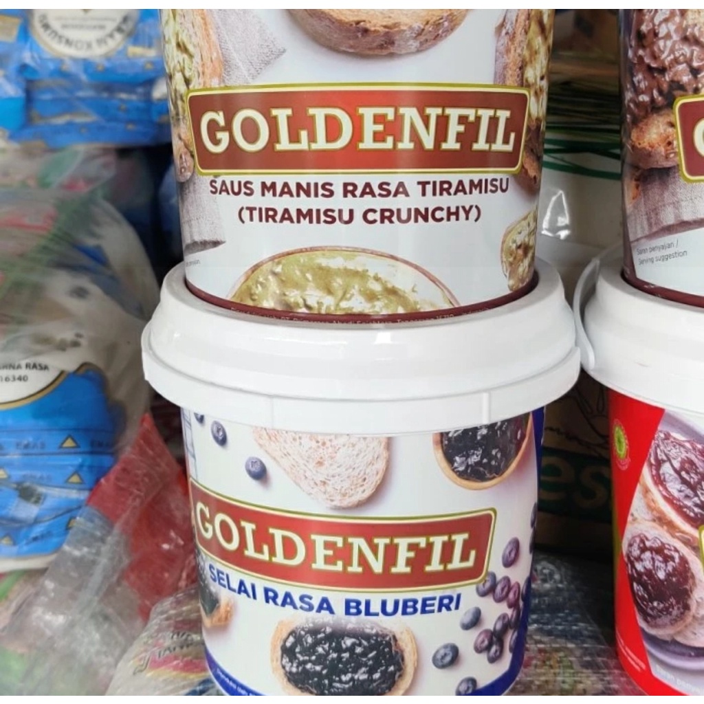 GOLDENFIL 1kg Selai / Spread All Variant Ready GOJEK