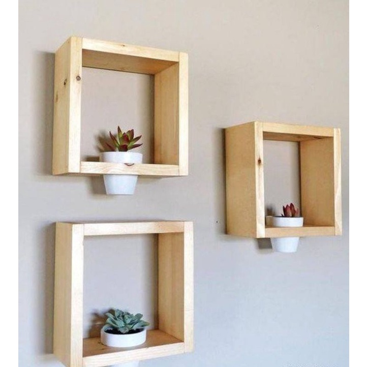 Rak Kayu, Rak Bunga, Rak dinding