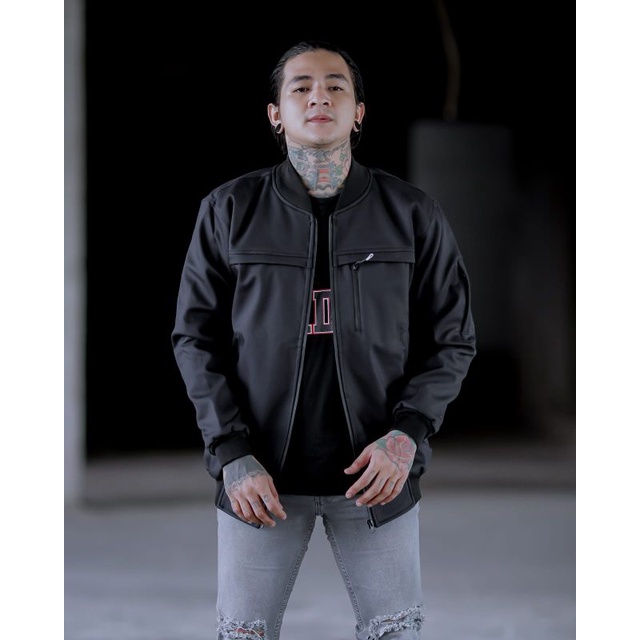 JAKET PRIA BOMBER ANTI AIR 100% / JAKET COWOK WATERPROOF / JAKET BOMBER TERMURAH / JAKET PRIA