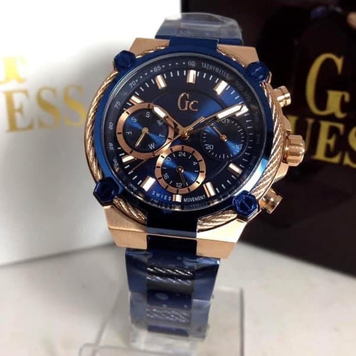 JAM TANGAN WANITA GC GUESS Y25003G2 COLLECTION 36MM ORI BM