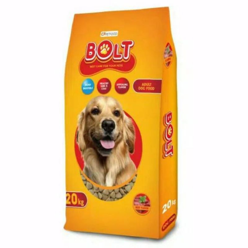 Jual MAKANAN ANJING BOLT DOG BEEF FLAVOUR 20KG | Shopee Indonesia