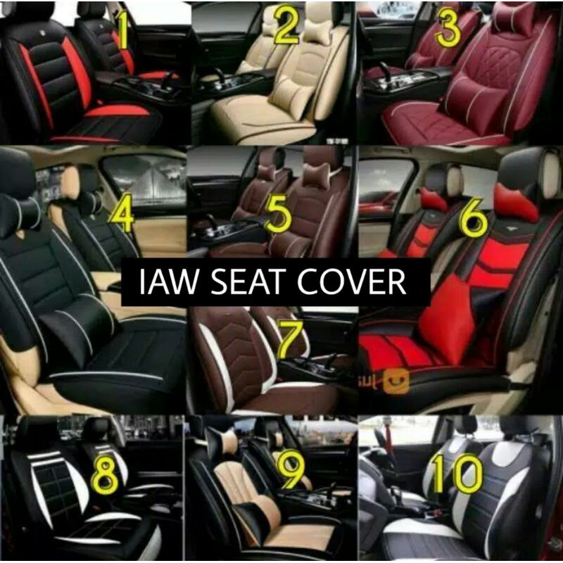 Sarung Jok Pajero Sport bahan Kulit Sintetis